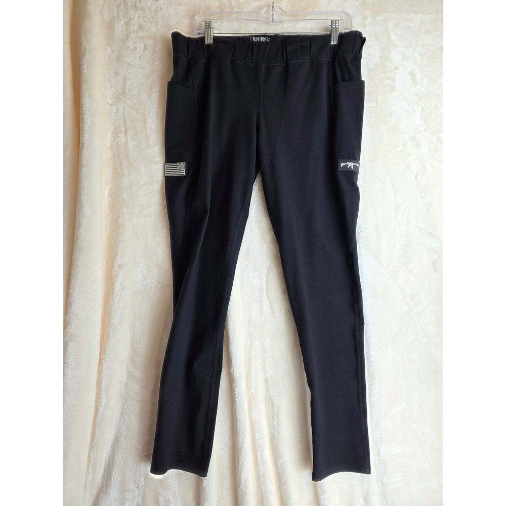 We The People‎ Holsters Black Cargo Leggings Athletic USA Made Women's 2XL